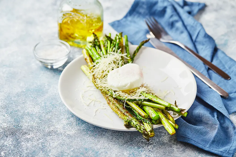 bon brunch en famille sans gluten asperges